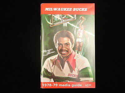 1978-79 Milwaukee Bucks Media Guide