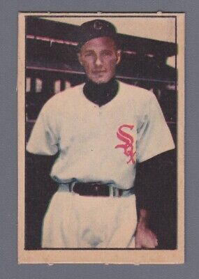 1952 Berk Ross Jim Busby Chicago White Sox Baseball Card 