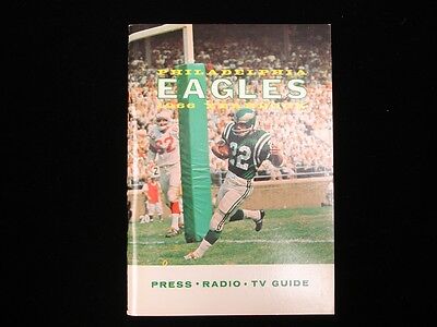 1966 Philadelphia Eagles Football Media Guide / Yearbook