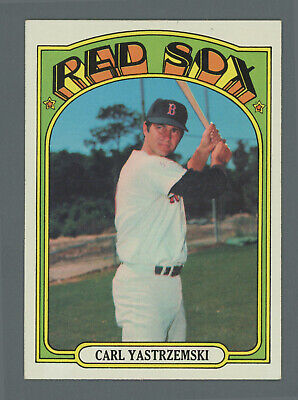 1972 Topps #37 Carl Yastrzemski Boston Red Sox Baseball Card Ex/Mt 