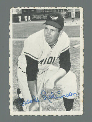 1969 Topps Deckle Edge #1 Brooks Robinson Baltimore Orioles Baseball Card  