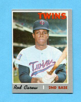 1970 Topps #290 Rod Carew Minnesota Twins Baseball Card Ex/Mt o/c ap lgt cres   