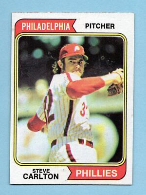 1974 Topps #95 Steve Carlton Philadelphia Phillies Baseball Card NM o/c sta tl  