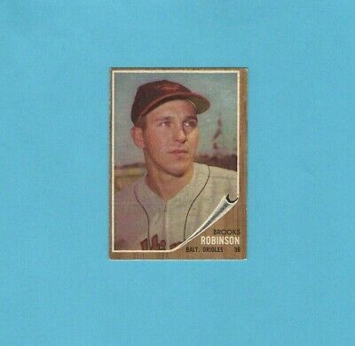 1962 Topps #45 Brooks Robinson Baltimore Orioles Baseball Card EX