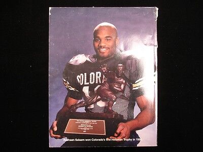 1995 University of Colorado Buffaloes Football Media Guide