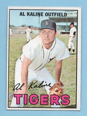 1967 Topps #30 Al Kaline Detroit Tigers Baseball Card Ex/Mt o/c 