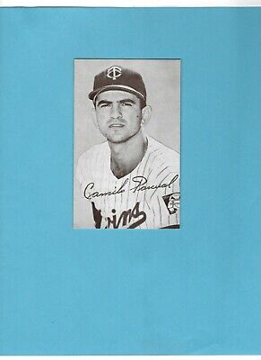 1947-66 Exhibit Camilo Pascual Minnesota Twins Baseball Card  