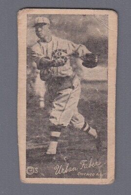 1923 W572 Red Faber Chicago White Sox Baseball Card  