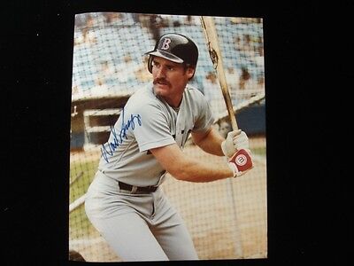 Wade Boggs Autographed 8x10 Photograph - B&E Holo