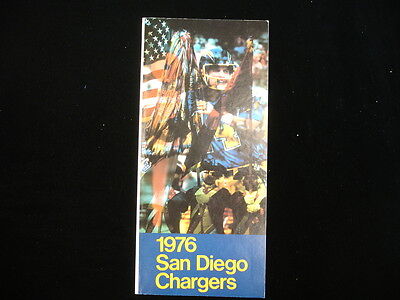 1976 San Diego Chargers NFL Media Guide