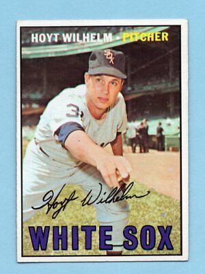 1967 Topps #422 Hoyt Wilhelm Chicago White Sox Baseball Card Ex/Mt   