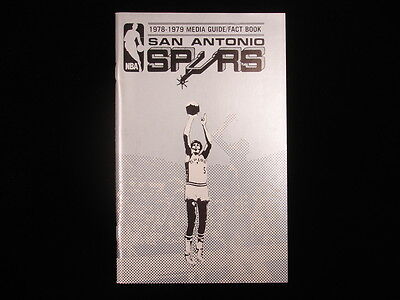 1978-79 San Antonio Spurs Media Guide