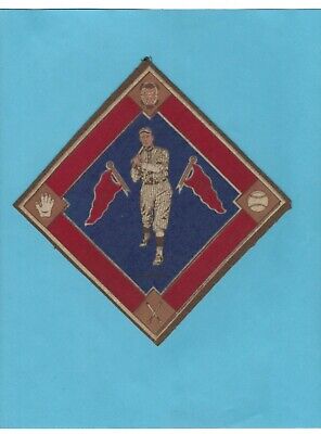 1914 B18 Blanket John Hummel Brooklyn Dodgers Blue Infield Variation   