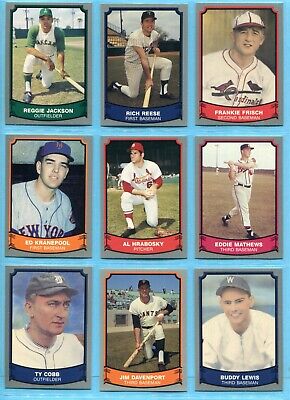 1988 & 1989 Pacific Baseball Legends Near Sets NM