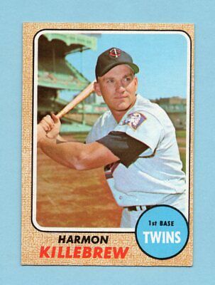 1968 Topps #220 Harmon Killebrew Minnesota Twins Baseball Card EX+ 