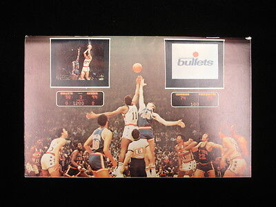 1974-75 Washington Bullets Basketball Media Guide