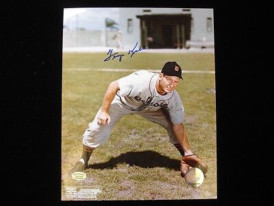 George Kell Detroit Tigers Autographed 8" x 10" Photograph - B&E Holo