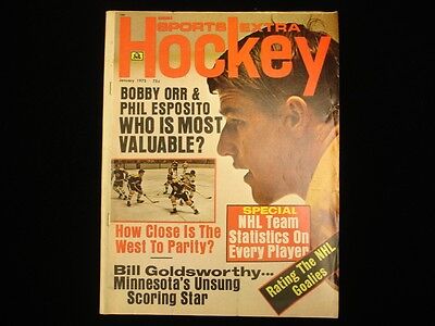 January 1972 Sports Extra Hockey Magazine - Bobby Orr Cover