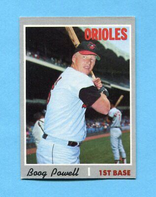 1970 Topps #410 Boog Powell Baltimore Orioles Baseball Card EX+  