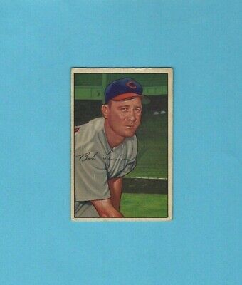 1952 Bowman #23 Bob Lemon Cleveland Indians Baseball Card 