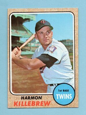 1968 Topps #220 Harmon Killebrew Minnesota Twins Baseball Card EX+ 