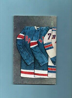 1976-77 NHL New York Rangers Yearbook / Media Guide 