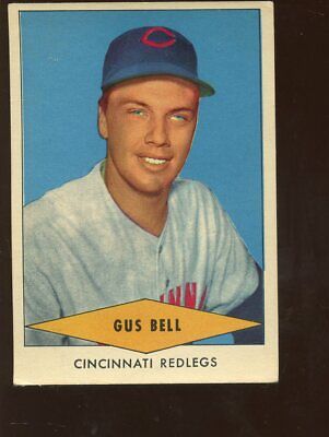 1954 Red Heart Dog Food Baseball Card Gus Bell