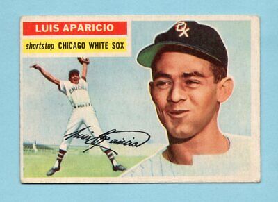 1956 Topps #292 Luis Aparicio Chicago White Sox Rookie Baseball Card Vg/Ex