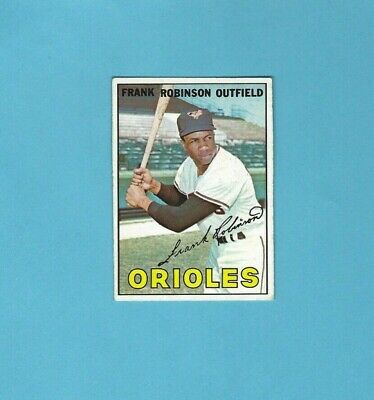 1967 Topps #100 Frank Robinson Baltimore Orioles Baseball Card EX