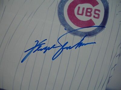 Fergie Jenkins Chicago Cubs Autographed Color 8" x 10" Photograph