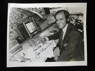 Joe Torre Autographed 8x10 Black & White Photograph - B&E Holo