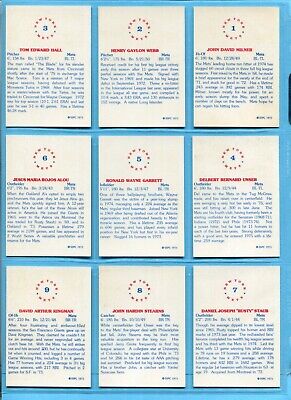 1975 SSPC New York Mets Complete Team Set of 22 Baseball Cards NM   