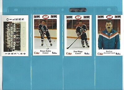 1985-86 Nova Scotia Oilers Set of 28 Hockey Cards