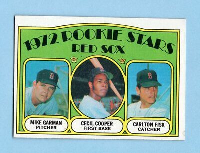 1972 Topps #79 Carlton Fisk Boston Red Sox Rookie Baseball Card Ex/Mt sta 