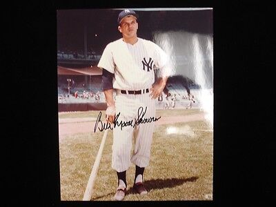 Bill "Moose" Skowron New York Yankees Autographed 8x10 Photograph - B&E Holo