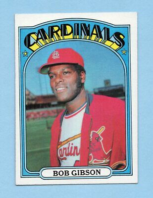 1972 Topps #130 Bob Gibson St. Louis Cardinals Baseball Card Ex/Mt    