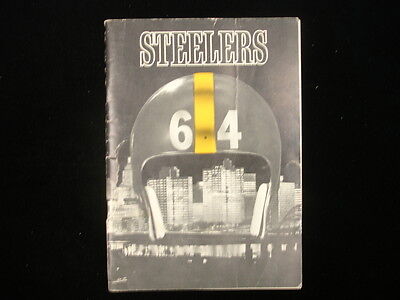 1964 Pittsburgh Steelers Media Guide