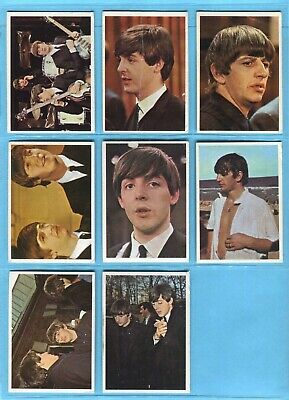 1964 Topps Beatles Starter Set Lots Color 17 Diff, Diary 23 Diff, Cards EX