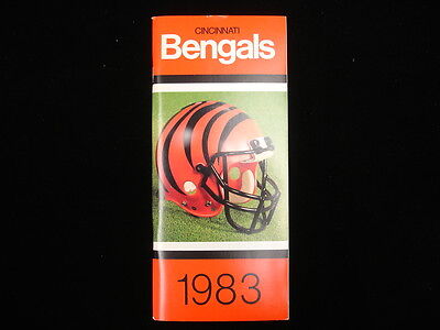 1983 Cincinnati Bengals NFL Media Guide