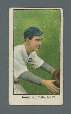 1909-11 American Caramel Mike Donlin Philadelphia Phillies Baseball Card 