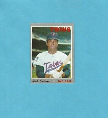 1970 Topps #290 Rod Carew Minnesota Twins  Baseball Card  EX 