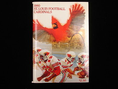 1980 St. Louis Cardinals NFL Media Guide