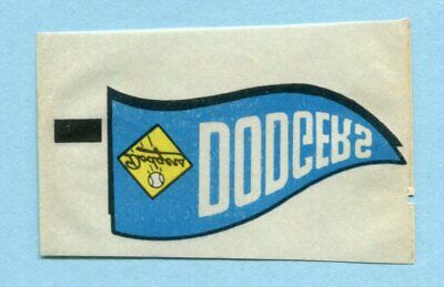 1966 Topps Rub-Off Los Angeles Dodgers Pennant