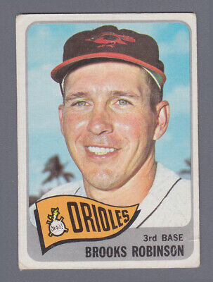 1965 Topps #150 Brooks Robinson Baltimore Orioles Baseball Card Low Grade