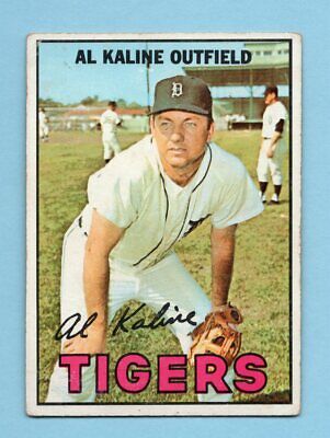 1967 Topps #30 Al Kaline Detroit Tigers Baseball Card VG+