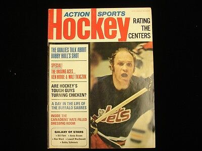 March 1973 Action Sports Hockey Magazine - Winnipeg Jets Cover