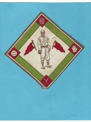 1914 B18 Blanket Red Murray New York Giants Green Basepaths Variation   