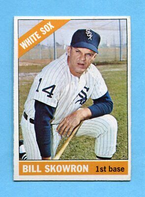 1966 Topps #590 Bill Skowron Chic White Sox High Number Baseball Card E/M ws  