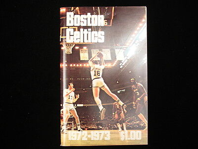 1972-73 Boston Celtics NBA Basketball Media Guide