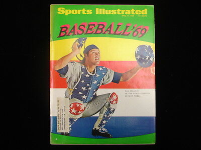 April 14, 1969 Sports Illustrated Magazine – Bill Freehan Cover